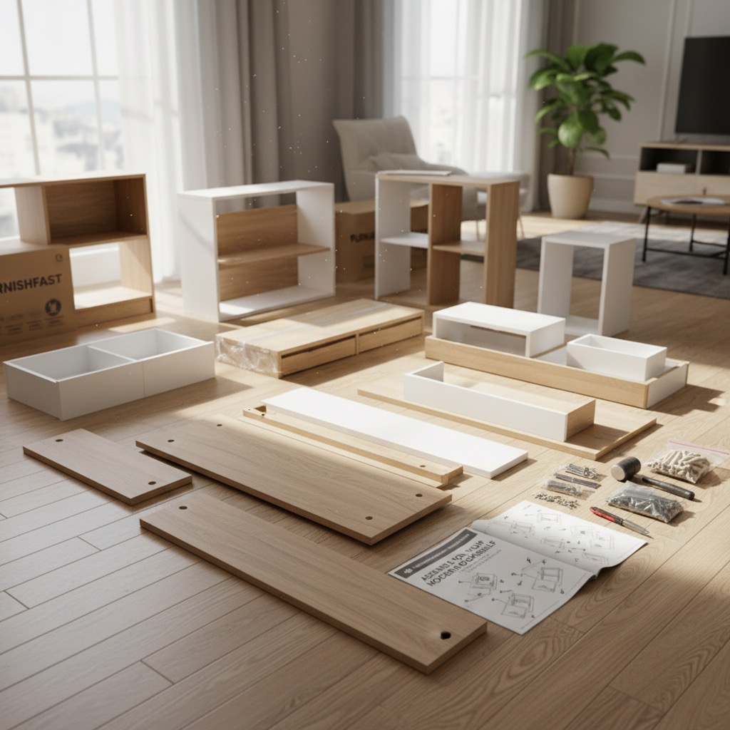 Flat pack furniture needed to be built by handyman